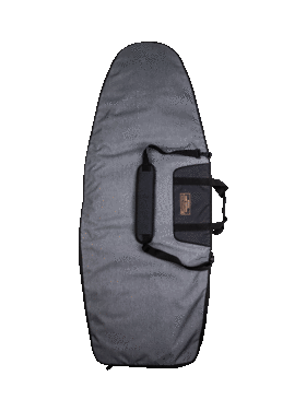 Ronix Ronix Dempsey Surf Case W/3D Fin Box 2025 | Charcoal/Orange