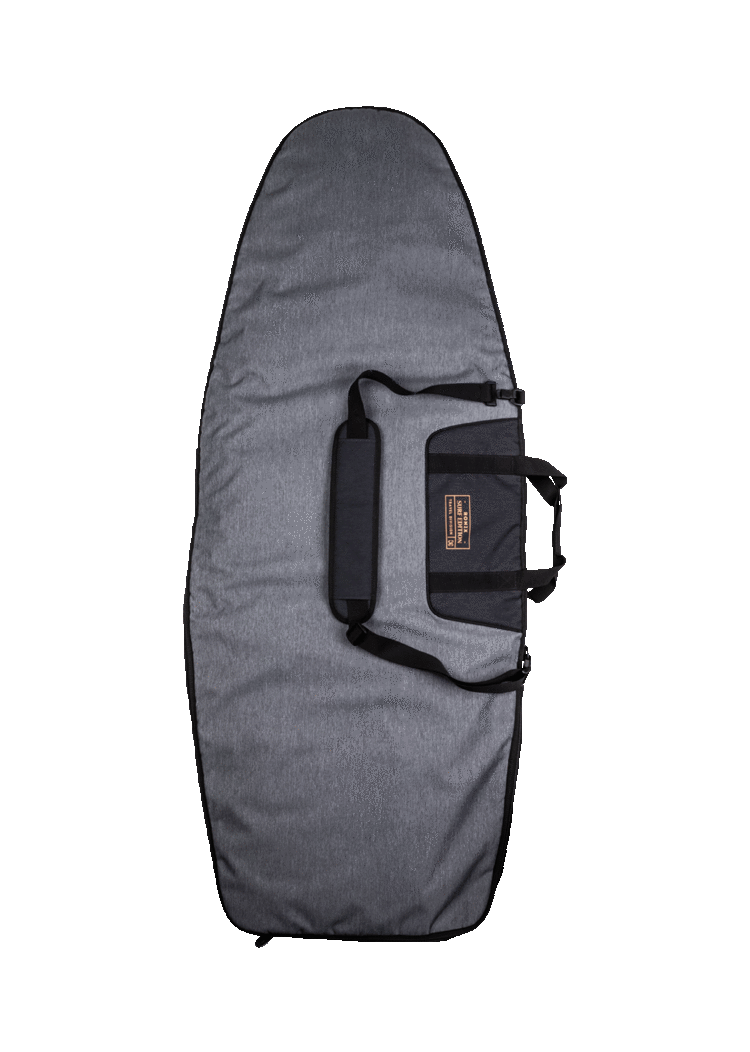 Ronix Ronix Dempsey Surf Case W/3D Fin Box 2025 | Charcoal/Orange