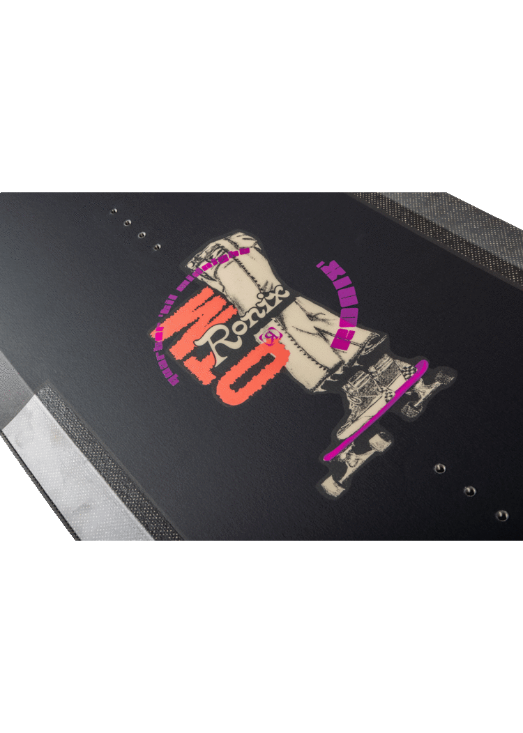 Ronix Ronix Quarter 'Til Midnight Sf Board 2025 (Womens) | Skate Black/Coral