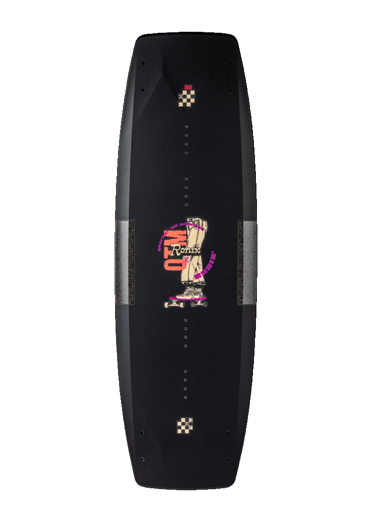 Ronix Ronix Quarter 'Til Midnight Sf Board 2025 (Womens) | Skate Black/Coral