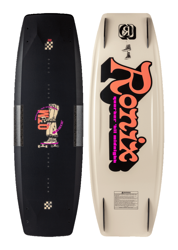 Ronix Ronix Quarter 'Til Midnight Sf Board 2025 (Womens) | Skate Black/Coral