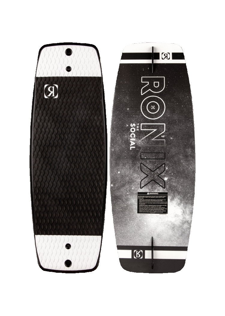 Ronix Ronix Social Wakeskate 2025 | White/Black/Galaxy