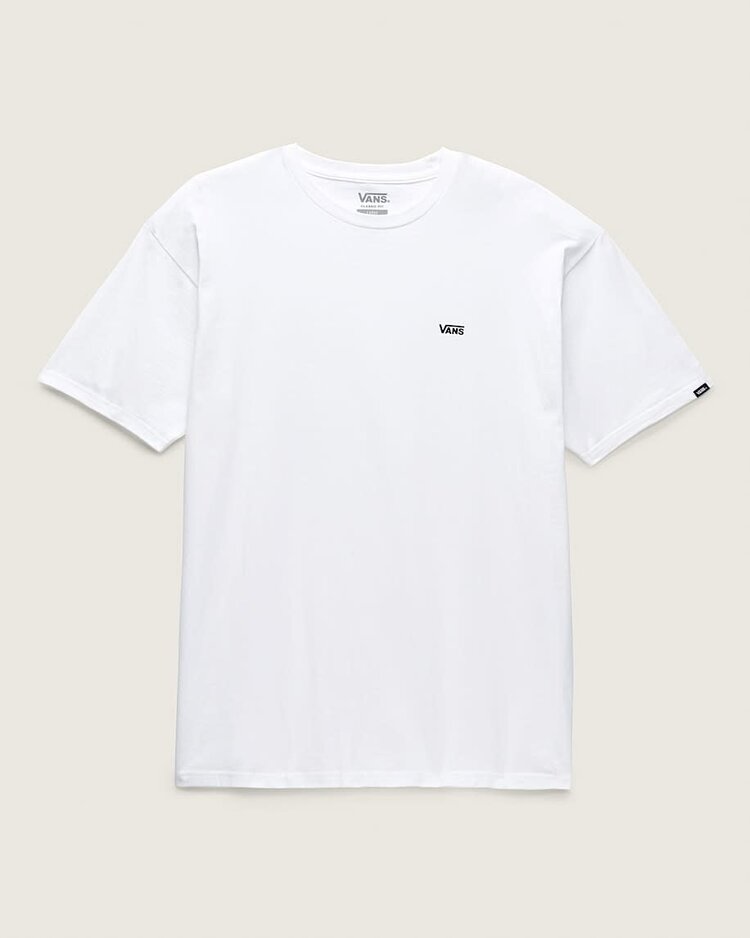 Vans Vans Left Chest Logo Tee (Mens) | White/Black