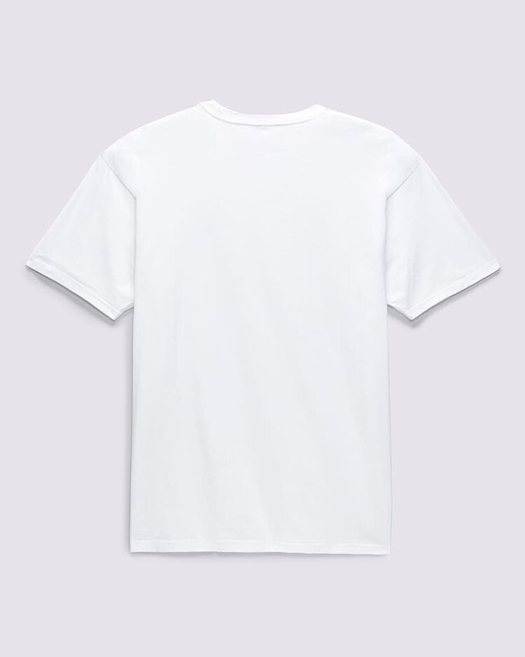Vans Vans Left Chest Logo Tee (Mens) | White/Black