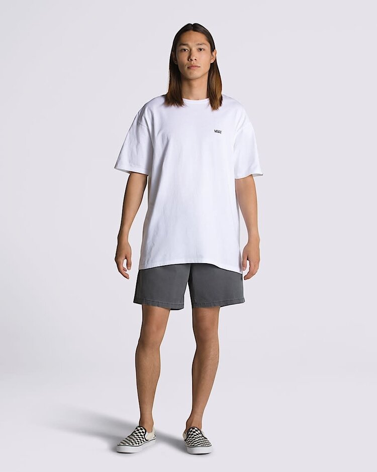 Vans Vans Left Chest Logo Tee (Mens) | White/Black