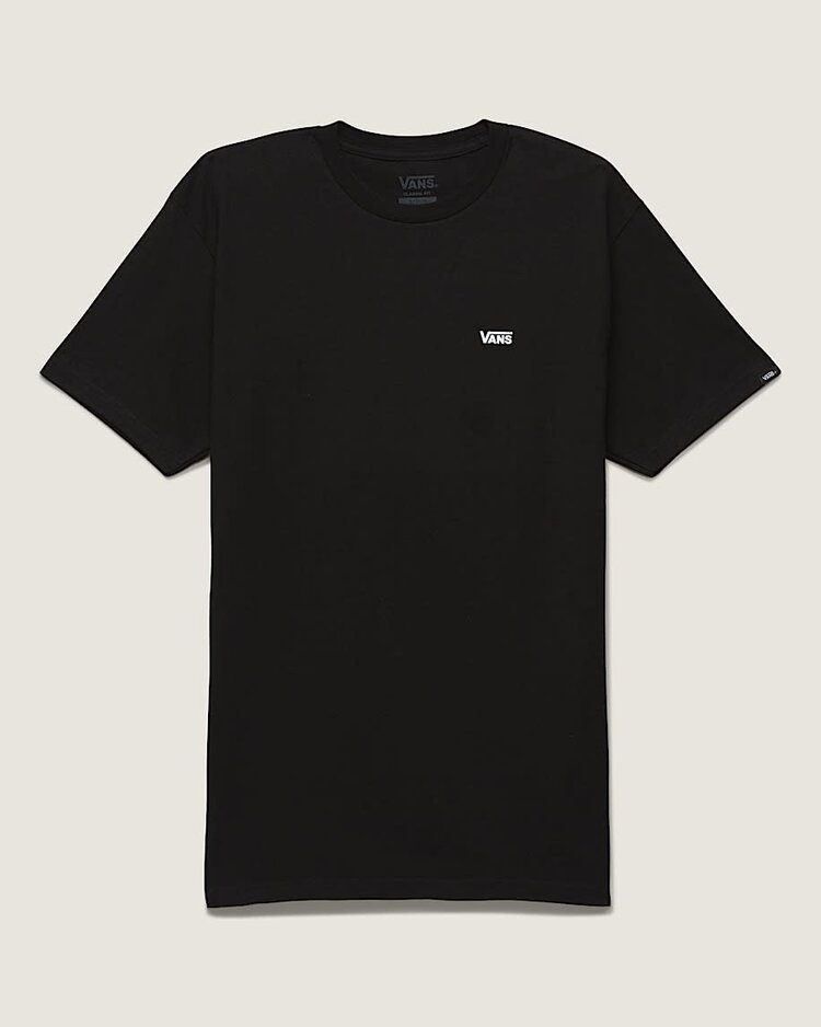 Vans Vans Left Chest Logo Tee (Mens) | Black/White