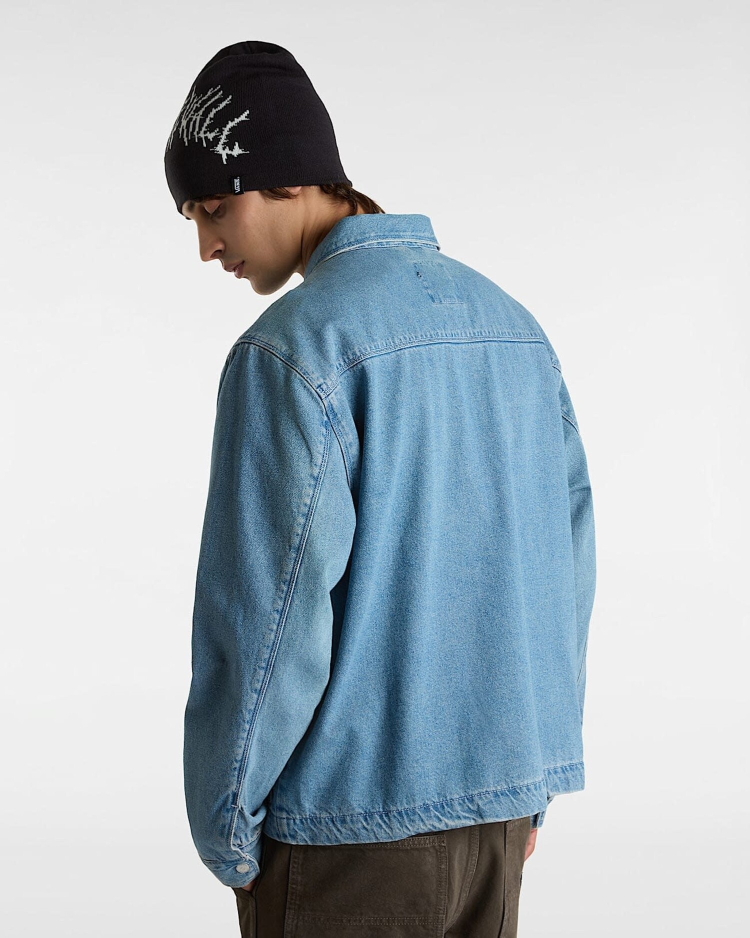 Vans Mcavoy Denistation Jacket (Mens) | Stonewash Blue - The Drop