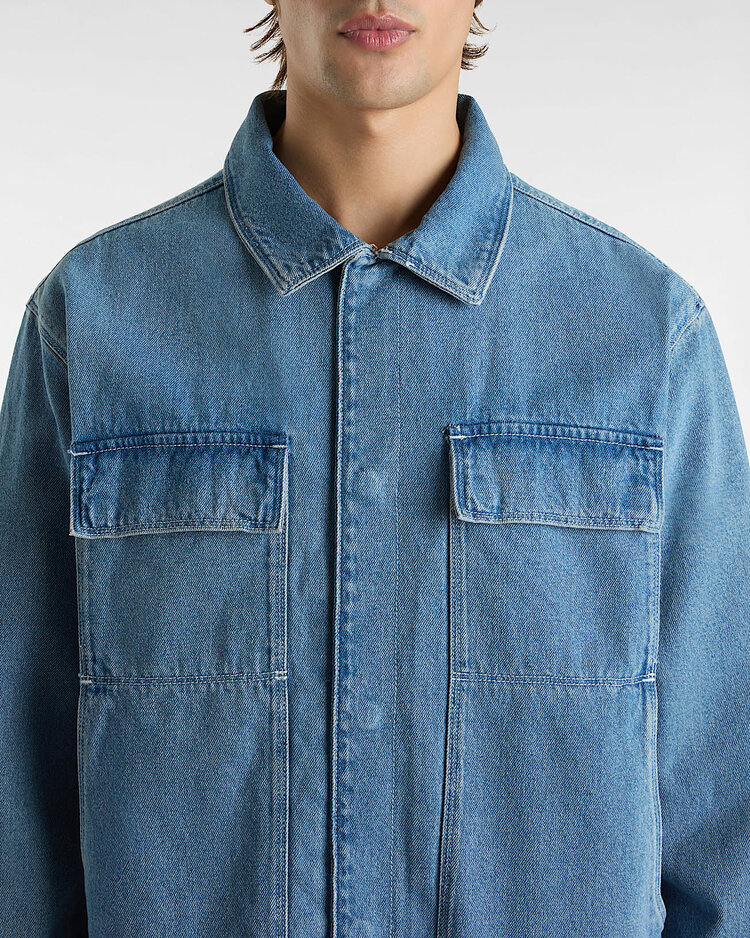 Vans Vans Mcavoy Denistation Jacket (Mens) | Stonewash Blue
