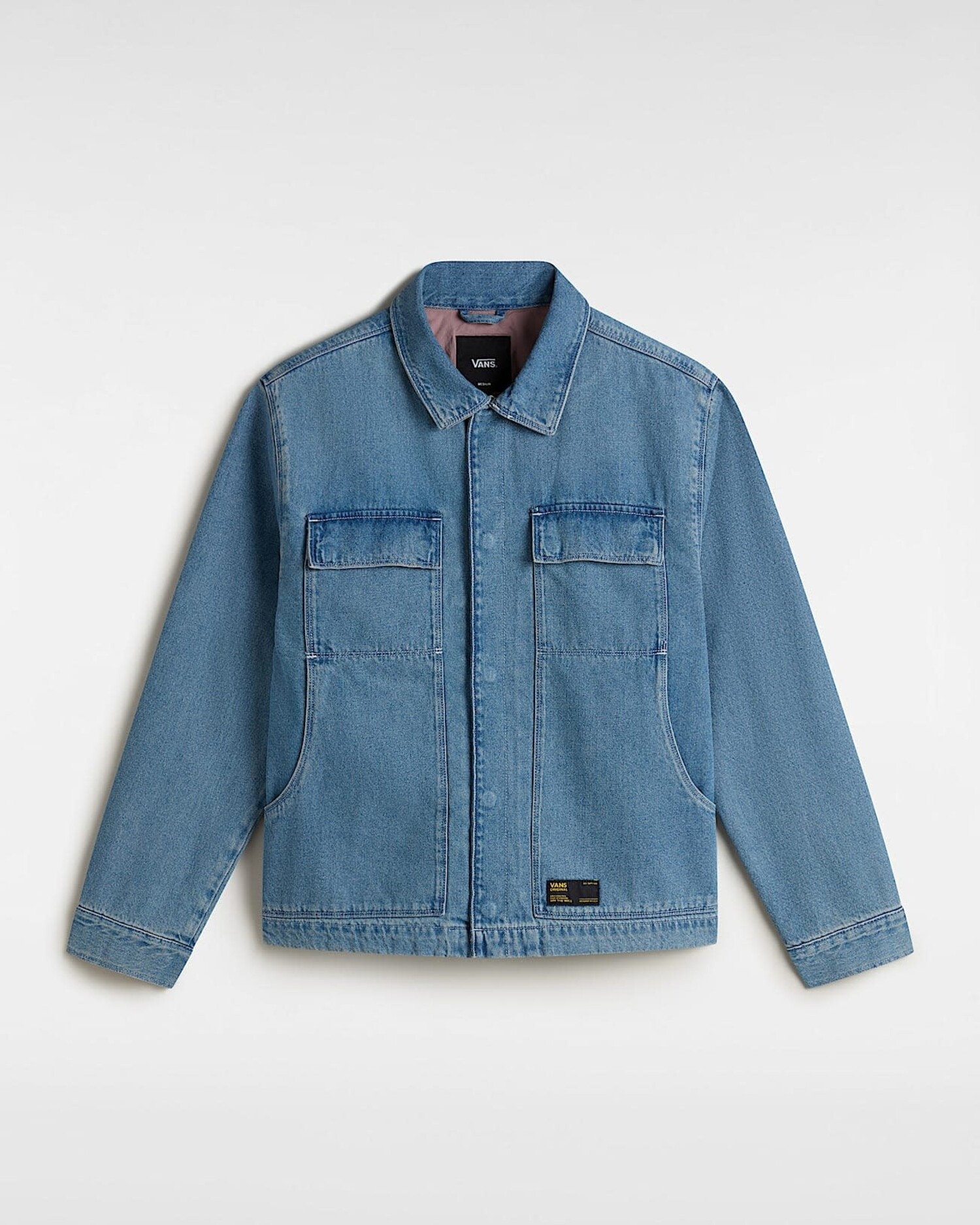 Vans Mcavoy Denistation Jacket (Mens) | Stonewash Blue - The Drop