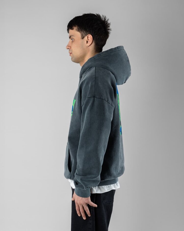 Beyond Medals Beyond Medals Acid Ski Hoodie (Mens) | Grey