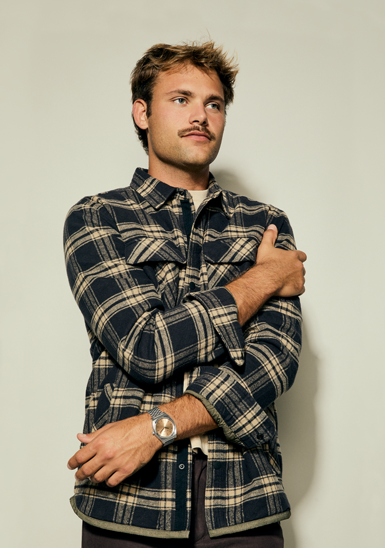 Nixon Nixon Time Teller Solar | Silver/Salmon