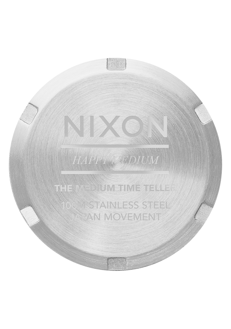 Nixon Nixon Medium Time Teller| Silver/Pink