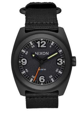 Nixon Nixon Clutch 42 | All Matte Black/Black
