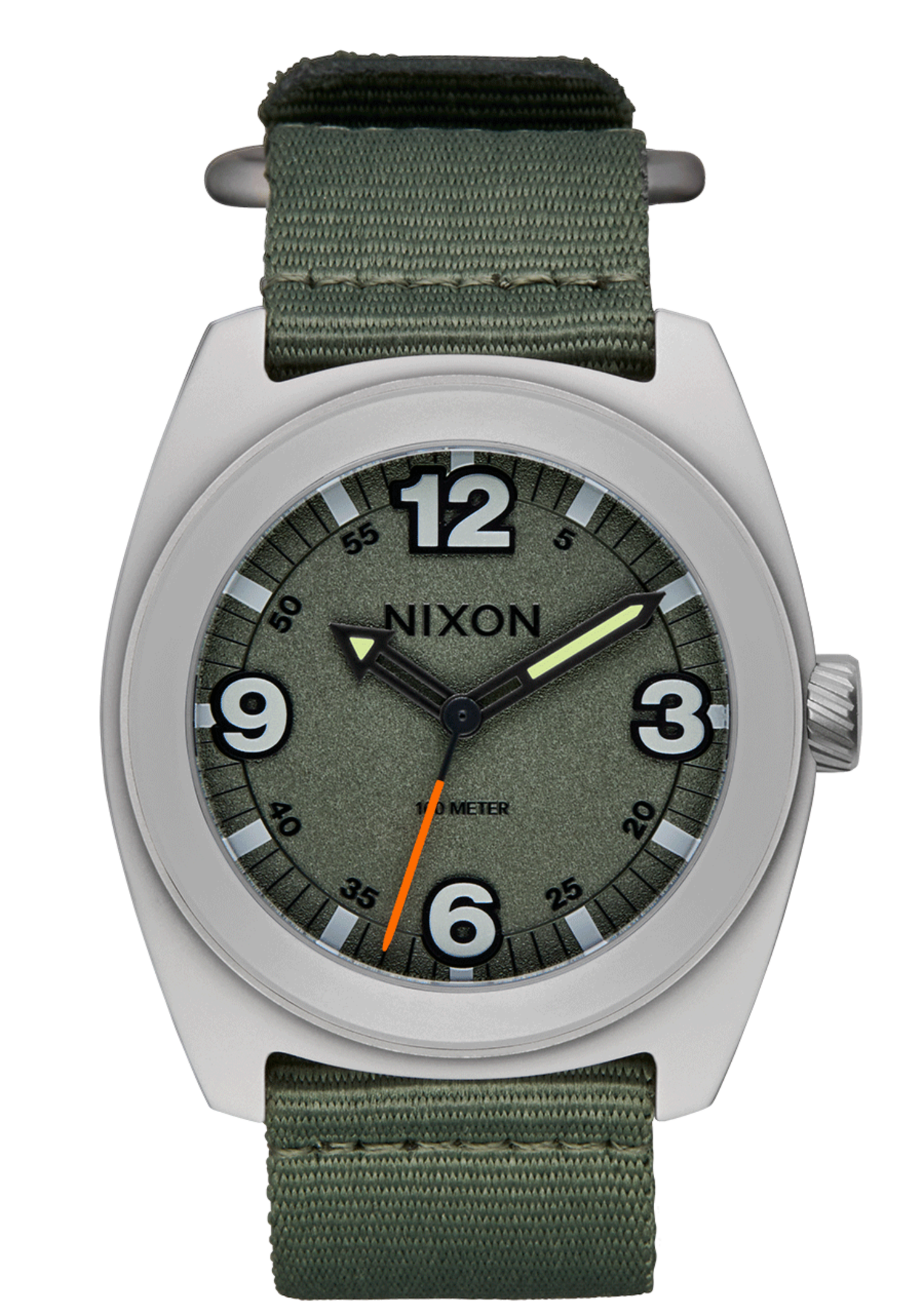 Nixon Clutch 42 | Matte Silver/Thyme - The Drop Rideshop