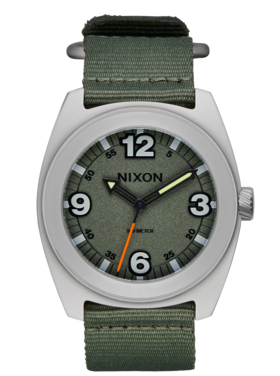 Nixon Nixon Clutch 42 | Matte Silver/Thyme