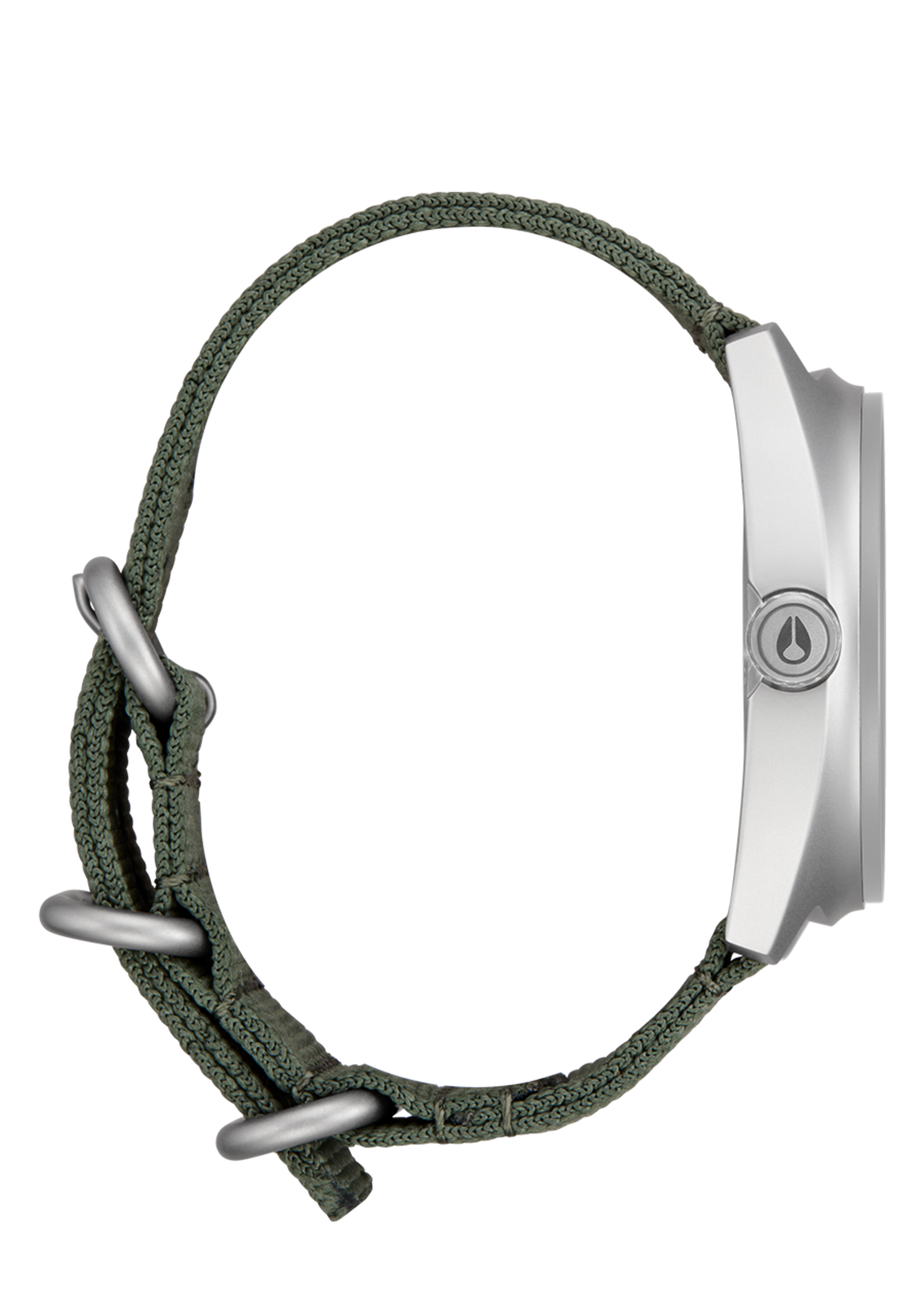 Nixon Clutch 42 | Matte Silver/Thyme - The Drop Rideshop