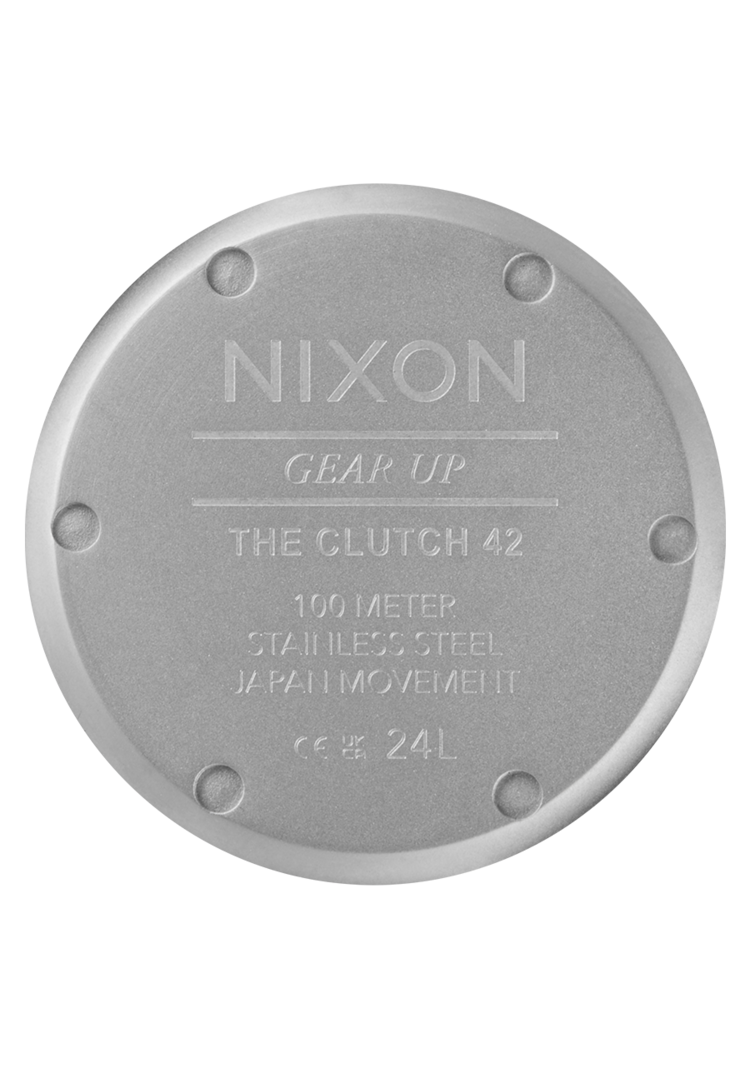 Nixon Nixon Clutch 42 | Matte Silver/Thyme