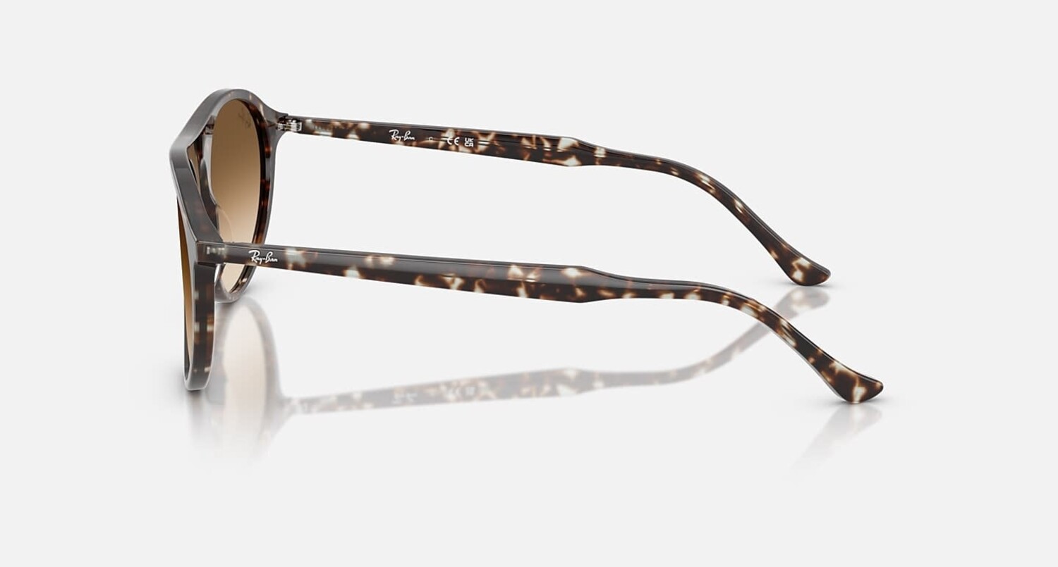 Ray-Ban Gradient Sunglasses. RB2215 Ray-Ban RB2215 Square Sunglasses - Blue Turtle | Hibbett main image 4