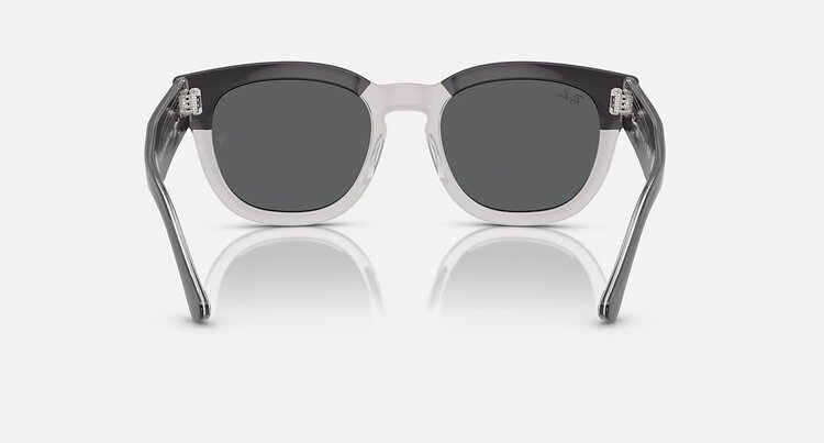 Ray Ban Ray Ban Mega Hawkeye Dark Gray On Transparent Gray | Dark Grey
