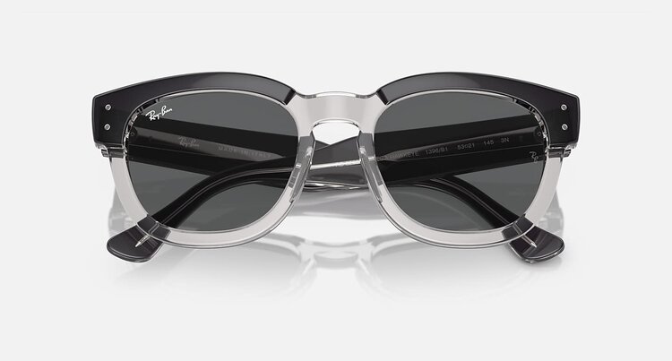 Ray Ban Ray Ban Mega Hawkeye Dark Gray On Transparent Gray | Dark Grey