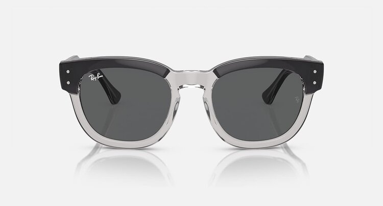 Ray Ban Ray Ban Mega Hawkeye Dark Gray On Transparent Gray | Dark Grey