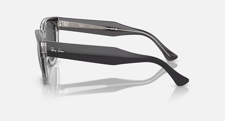 Ray Ban Ray Ban Mega Hawkeye Dark Gray On Transparent Gray | Dark Grey