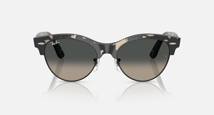 Ray Ban Ray Ban Clubmaster Way Grey Havana On Black | Grey Gradient