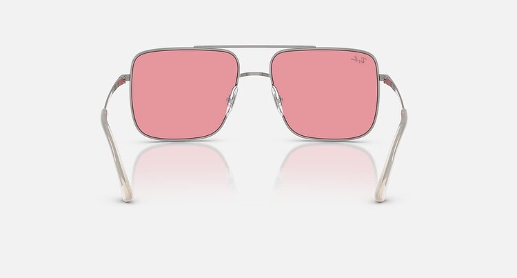 Ray Ban Ray Ban Ari Polished Gunmetal | Pink