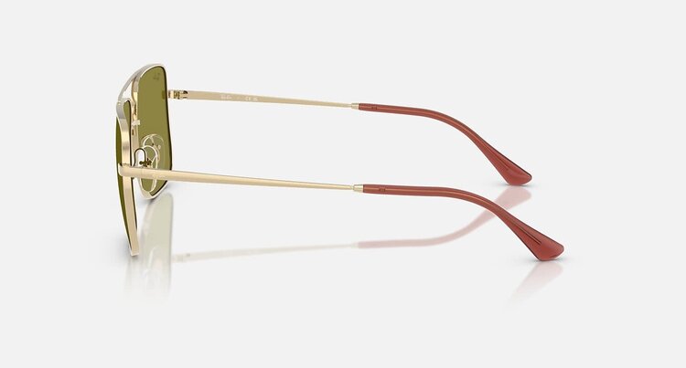 Ray Ban Ray Ban Ari Polished Pale Gold | Green