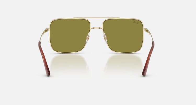 Ray Ban Ray Ban Ari Polished Pale Gold | Green