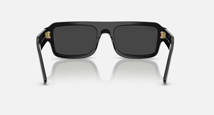 Ray Ban Ray Ban Lukas Polished Black | Black Polarized