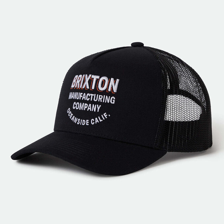 Brixton Brixton Redoubt C Np Mp Trucker Hat (Mens) | Black/Black