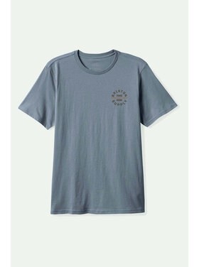 Brixton Brixton Oath V S/S Stt (Mens) | Basalt/Dark Brown/Rust