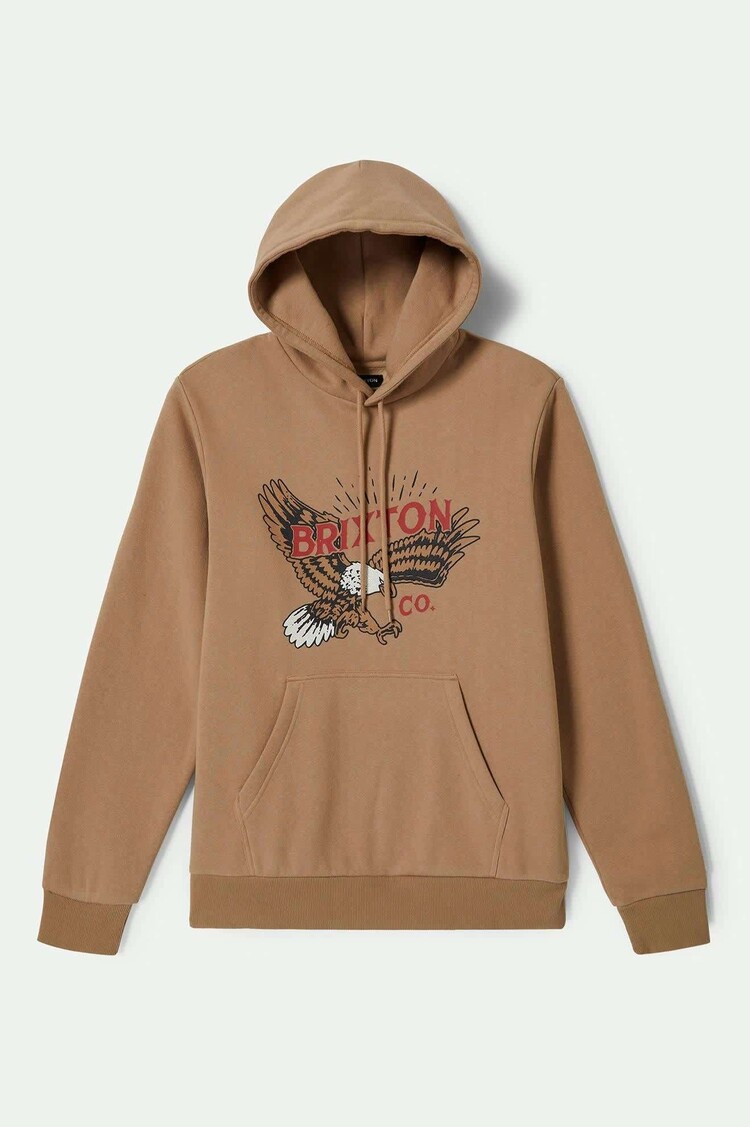 Brixton Brixton Keeler Hoodie (Mens) | Sand