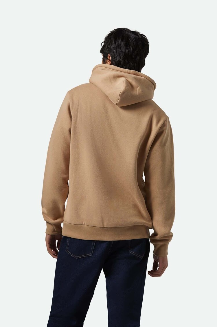Brixton Brixton Keeler Hoodie (Mens) | Sand