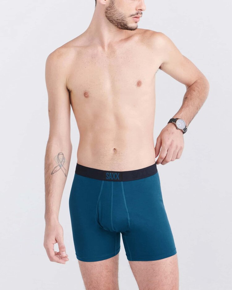 SAXX Saxx Ultra Super Soft Boxer Brief Fly | Deep Ocean