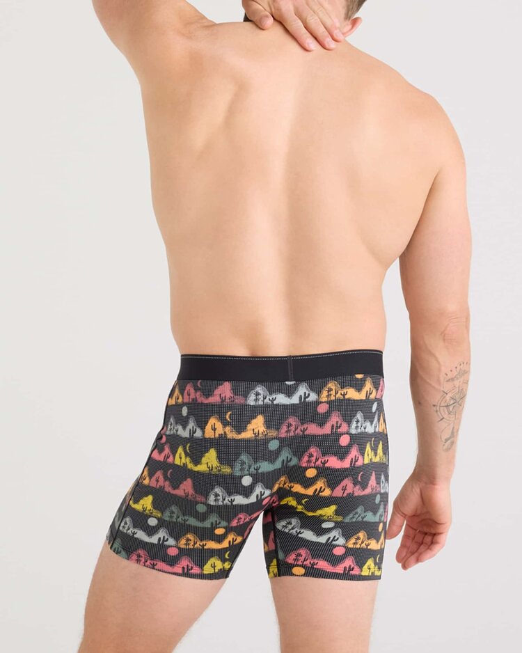 SAXX Saxx Quest Quick Dry Mesh Boxer Brief Fly | Mesa Nightfall