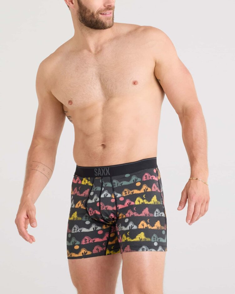 SAXX Saxx Quest Quick Dry Mesh Boxer Brief Fly | Mesa Nightfall