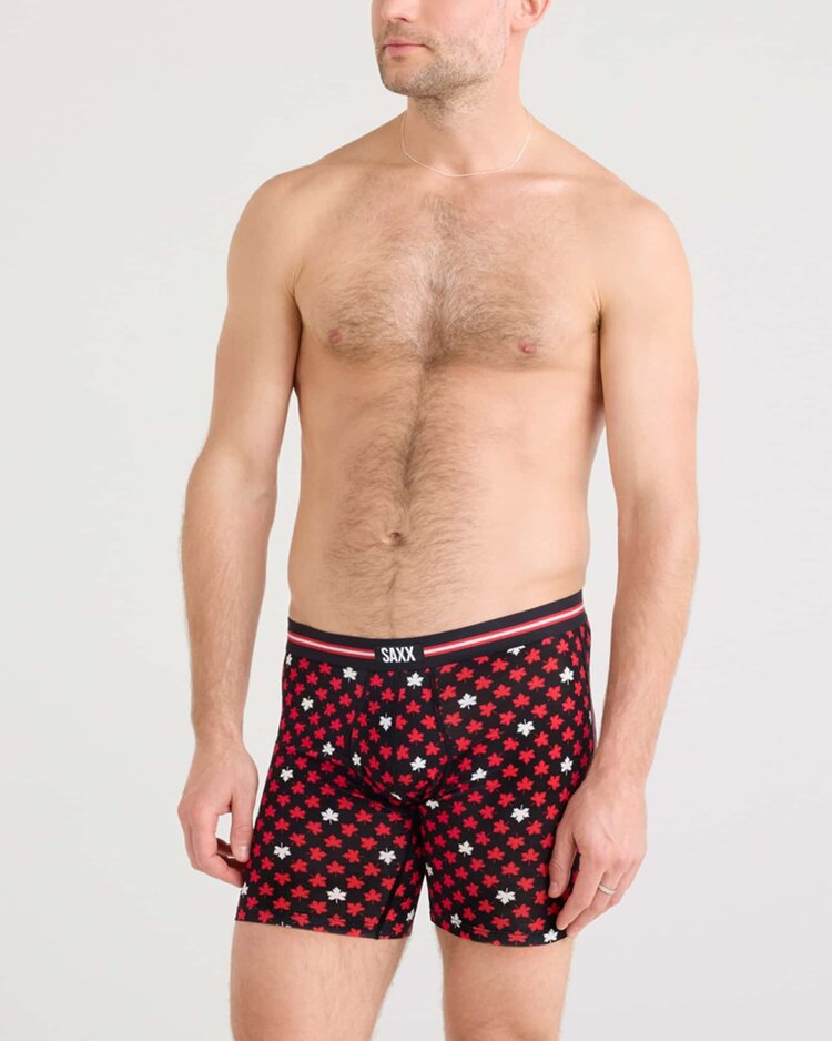 SAXX Saxx Vibe Xtra Soft Comfort Boxer Brief Fly | Maple Leaf