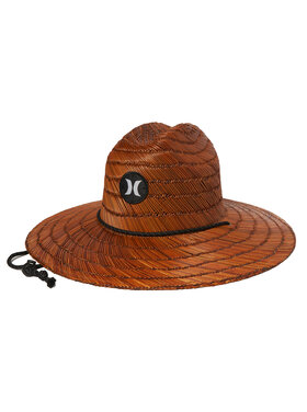 Hurley Hurley Weekender Straw Lifeguard Hat (Mens) | Brown