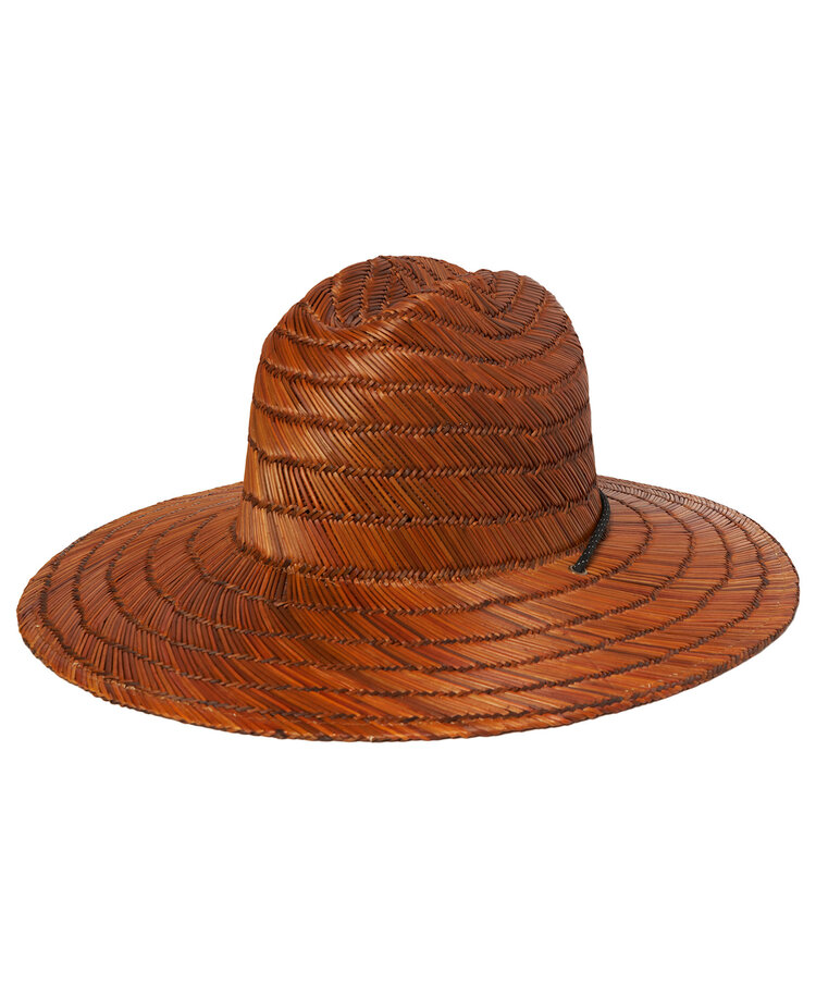 Hurley Hurley Weekender Straw Lifeguard Hat (Mens) | Brown