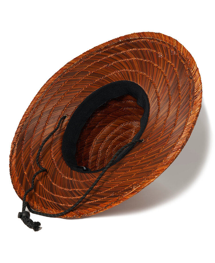 Hurley Hurley Weekender Straw Lifeguard Hat (Mens) | Brown