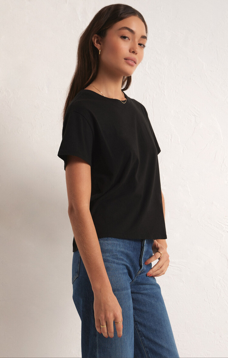 Z Supply Z Supply Go To Tee | Black
