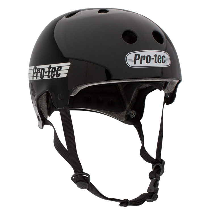 Pro Tec Protec Old School Certified | Gloss Black