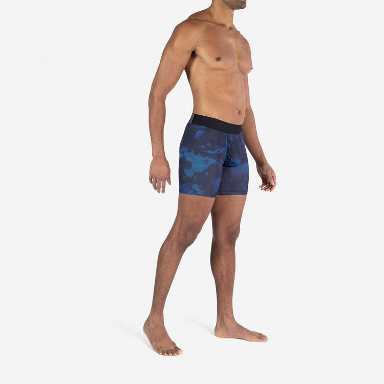 BN3TH Bn3Th Pro Agua X Boxer Brief Print | Washed Out-Navy