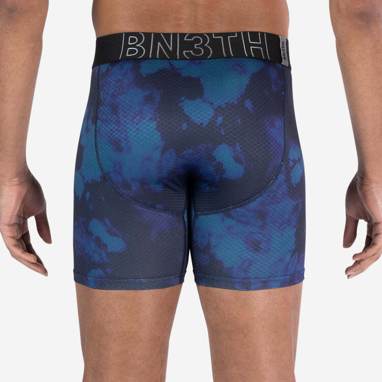BN3TH Bn3Th Pro Agua X Boxer Brief Print | Washed Out-Navy