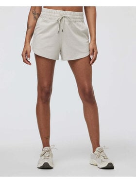 Vuori Vuori Halo Performance Short 2.0 (Womens) | Ecru Heather