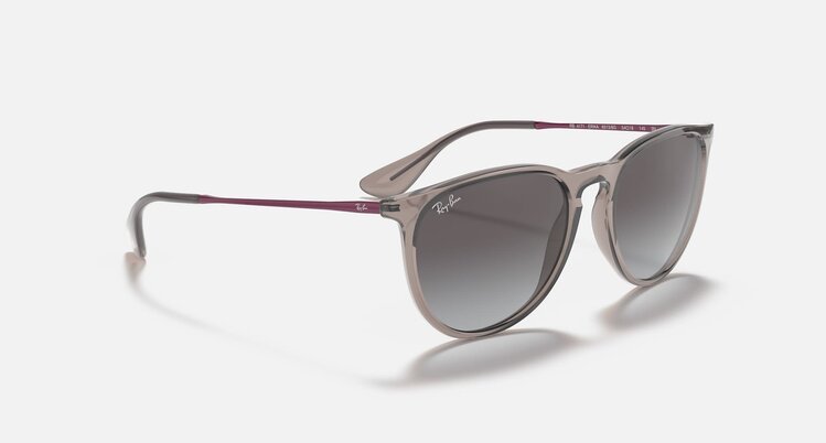 Ray Ban Ray Ban Erika Transparent Grey | Light Grey/Dark Grey Gradient
