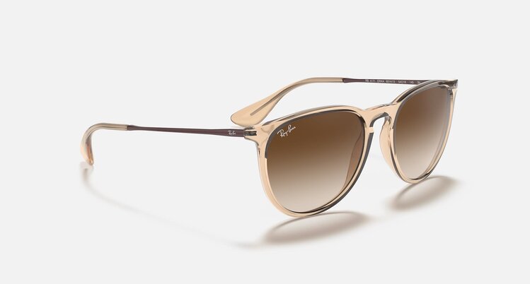 Ray Ban Ray Ban Erika Transparent Brown | Brown Gradient