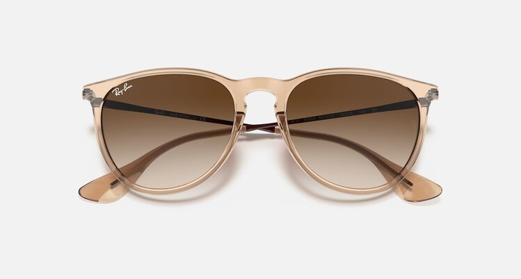 Ray Ban Ray Ban Erika Transparent Brown | Brown Gradient